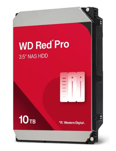 Western Digital Red Pro WD103KFBX disco duro interno 10 TB 7200 RPM 512 MB 3.5" Serial ATA III