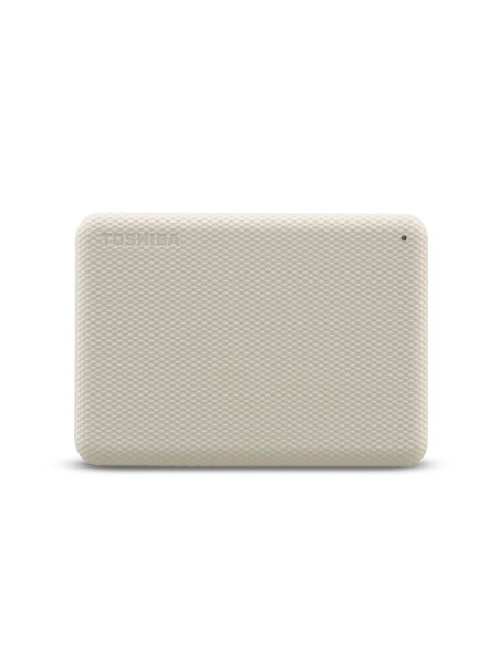 Toshiba Canvio Advance disco duro externo 2 TB 2.5" USB tipo A 2.0 3.2 Gen 1 (3.1 Gen 1) Blanco