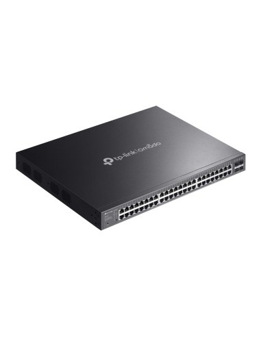 TP-Link Omada SG2452LP switch Gestionado L2 L2+ Gigabit Ethernet (10 100 1000) Energía sobre Ethernet (PoE) 1U Negro
