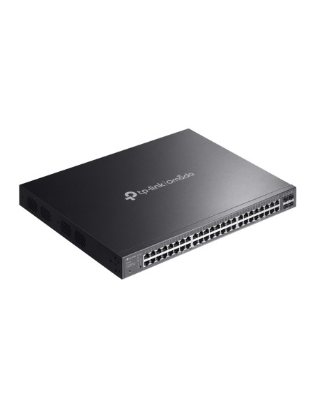 TP-Link Omada SG2452LP switch Gestionado L2 L2+ Gigabit Ethernet (10 100 1000) Energía sobre Ethernet (PoE) 1U Negro