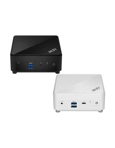 MSI Cubi 5 12M 0.66L sized PC Negro i7-1255U Intel® SoC 1,7 GHz