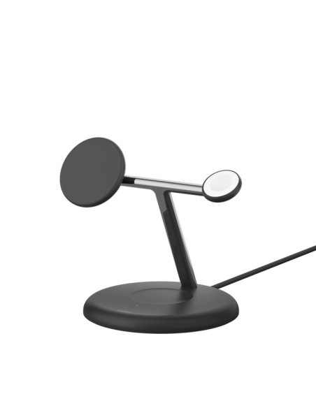 Belkin WIZ023VFBK cargador de dispositivo móvil Auriculares, Smartphone, Reloj inteligente Negro USB Cargador inalámbrico