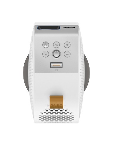 BenQ GV50 videoproyector Proyector de alcance estándar 500 lúmenes ANSI DLP 1080p (1920x1080) Blanco