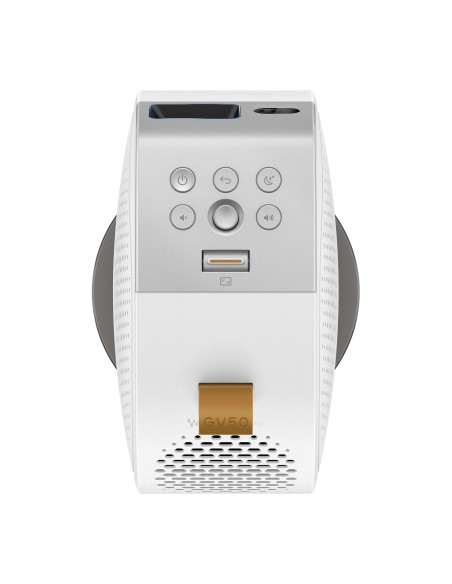 BenQ GV50 videoproyector Proyector de alcance estándar 500 lúmenes ANSI DLP 1080p (1920x1080) Blanco