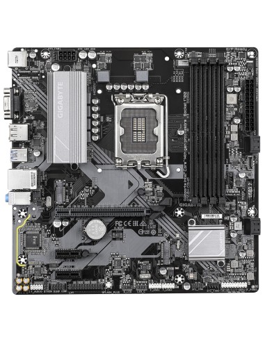 GIGABYTE B760M D3HP DDR4 - Compatible con CPUs Intel Core de 14ª generación, VRM Digital 4+1+1 fases, hasta 5333MHz DDR4 (OC),