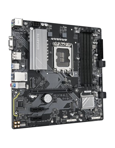 GIGABYTE B760M D3HP DDR4 - Compatible con CPUs Intel Core de 14ª generación, VRM Digital 4+1+1 fases, hasta 5333MHz DDR4 (OC),