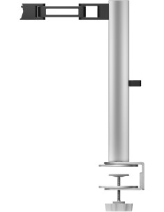 HP 762U0AA soporte para monitor 80 cm (31.5") Escritorio Negro, Plata