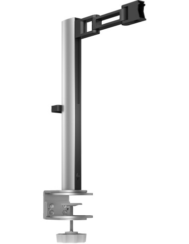 HP 762U0AA soporte para monitor 80 cm (31.5") Escritorio Negro, Plata