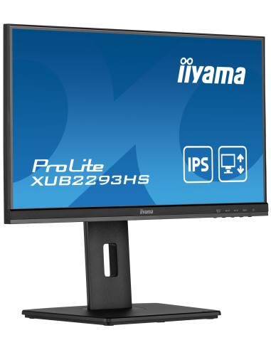 iiyama ProLite XUB2293HS-B3 pantalla para PC 54,6 cm (21.5") 1920 x 1080 Pixeles Full HD LED Negro