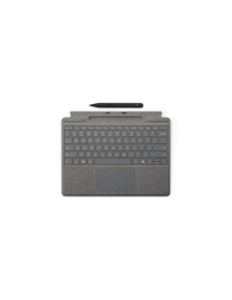 Microsoft Surface Pro + Slim Pen Microsoft Cover port Platino
