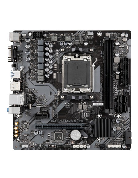 GIGABYTE B650M S2H Placa base - AMD Ryzen serie 9000, VRM de 5+2+2 fases, hasta 6400 MHz DDR5 (OC), 1xPCIe 4.0 M.2, LAN GbE,