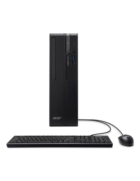 Acer Veriton 2000 Compact Tower Intel® Core™ i3 i3-14100 8 GB DDR5-SDRAM 256 GB SSD Windows 11 Pro Mini Tower Mini PC Negro