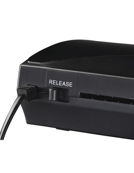 Hama 00050561 laminador Plastificadora en frío caliente 250 mm min Negro