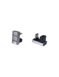 Equip 133477 cambiador de género para cable USB C Negro, Gris