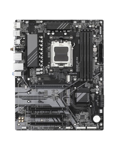 GIGABYTE B650 UD AX Placa Base - Compatible con CPUs AMD Ryzen Serie 9000, VRM de 6+2+2 fases, hasta 7600MHz DDR5 (OC), 1x PCIe