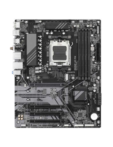GIGABYTE B650 UD AX Placa Base - Compatible con CPUs AMD Ryzen Serie 9000, VRM de 6+2+2 fases, hasta 7600MHz DDR5 (OC), 1x PCIe GIGABYTE B650 UD AX Placa Base - Compatible con CPUs AMD Ryzen Serie 9000, VRM de 6+2+2 fases, hasta 7600MHz DDR5 (OC), 1x PCIe