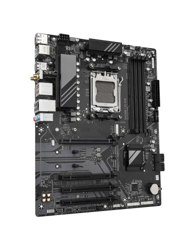 GIGABYTE B650 UD AX Placa Base - Compatible con CPUs AMD Ryzen Serie 9000, VRM de 6+2+2 fases, hasta 7600MHz DDR5 (OC), 1x PCIe
