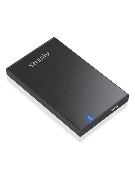 AISENS Caja externa 2.5" ASE-2527B 9.5mm SATA a USB 3.0 USB3.1 Gen1, Negro AISENS Caja externa 2.5" ASE-2527B 9.5mm SATA a USB 3.0 USB3.1 Gen1, Negro