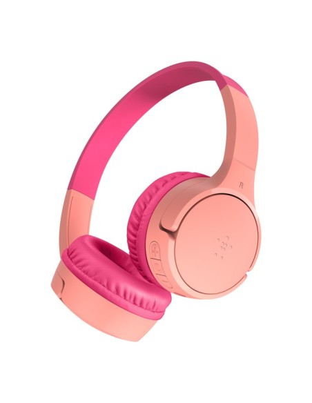 Belkin SoundForm Mini Auriculares Inalámbrico Diadema Llamadas Música USB Tipo C Rosa