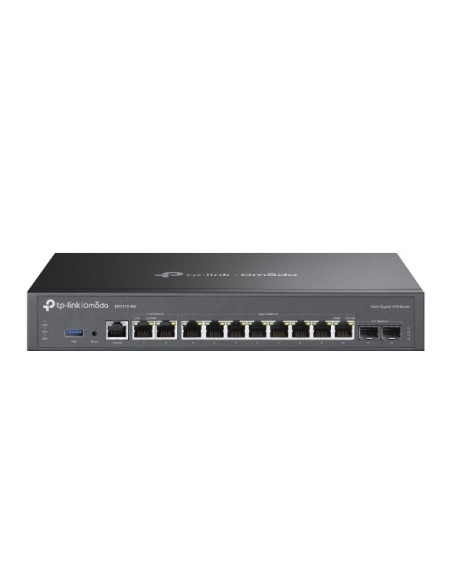 TP-Link Omada ER7412-M2 router 2.5 Gigabit Ethernet, Gigabit Ethernet Negro