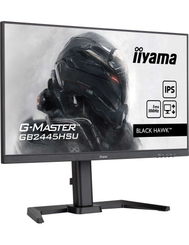 iiyama G-MASTER GB2445HSU-B2 LED display 60,5 cm (23.8") 1920 x 1080 Pixeles Full HD Negro