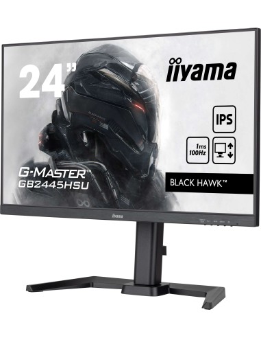 iiyama G-MASTER GB2445HSU-B2 LED display 60,5 cm (23.8") 1920 x 1080 Pixeles Full HD Negro