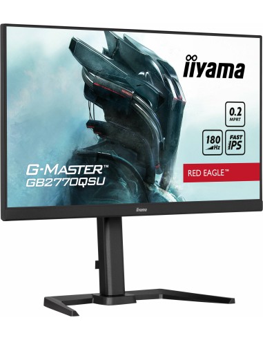 iiyama G-MASTER GB2770QSU-B6 pantalla para PC 68,6 cm (27") 2560 x 1440 Pixeles 2K Ultra HD LCD Negro
