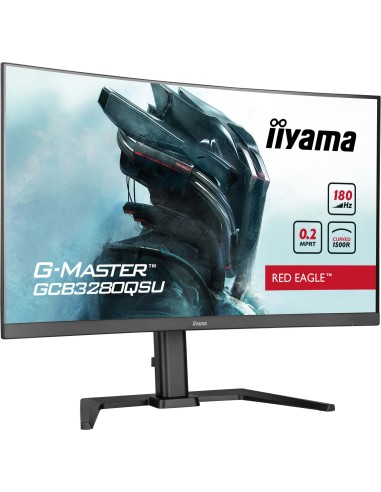 iiyama G-MASTER GCB3280QSU-B2 pantalla para PC 80 cm (31.5") 2560 x 1440 Pixeles Dual QHD LED Negro