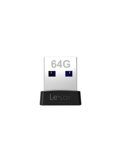 Lexar JumpDrive S47 unidad flash USB 64 GB USB tipo A 3.2 Gen 1 (3.1 Gen 1) Negro