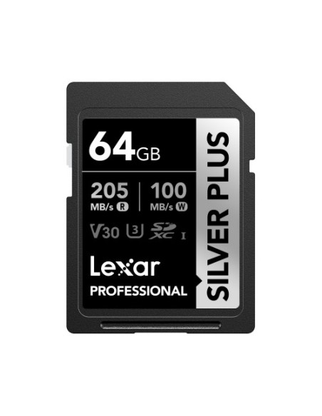 Lexar Professional SILVER PLUS 64 GB SDXC UHS-I