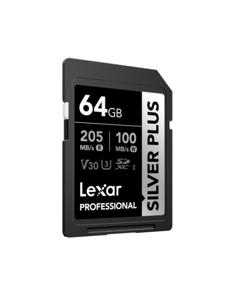 Lexar Professional SILVER PLUS 64 GB SDXC UHS-I