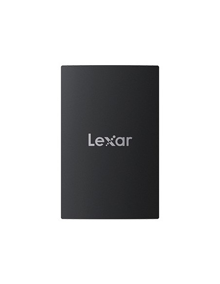 Lexar LSL500X004T-RNBNG unidad externa de estado sólido 4 TB USB Tipo C USB 3.2 Gen 2x2 Negro
