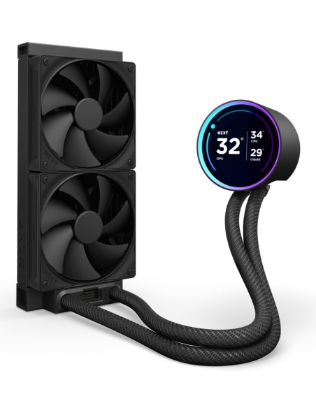 NZXT Kraken Elite 240 Procesador Sistema de refrigeración líquida todo en uno 12 cm Negro 1 pieza(s)