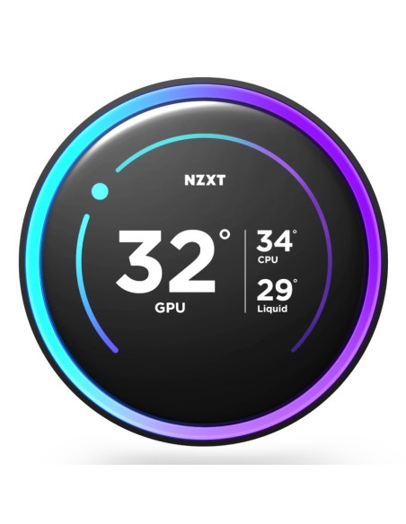 NZXT Kraken Elite 360 Procesador Sistema de refrigeración líquida todo en uno 12 cm Negro 1 pieza(s)