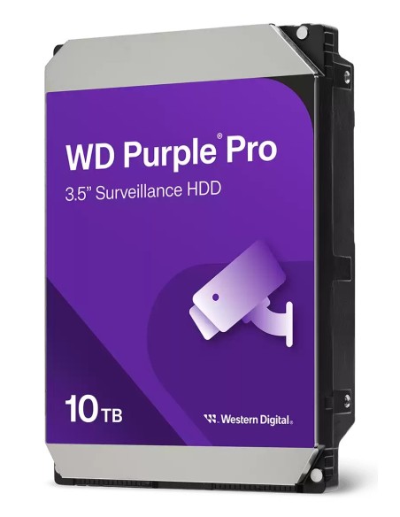 Western Digital Purple Pro WD102PURP disco duro interno 10 TB 7200 RPM 512 MB 3.5" Serial ATA III
