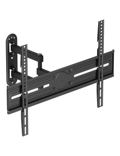 AISENS Soporte eco giratorio, inclinable y nivelable para monitor TV 35kg de 37-70, Negro