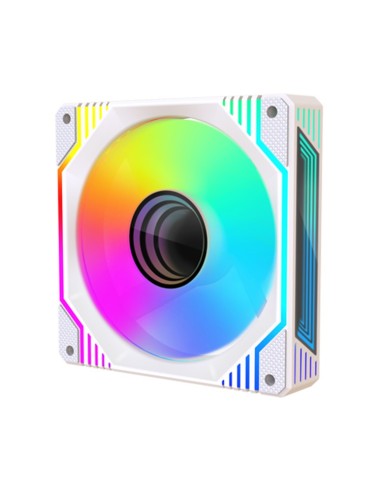 KeepOut XFC-120DRM Carcasa del ordenador Ventilador 12 cm Blanco