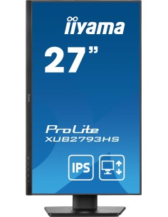 iiyama ProLite XUB2793HS-B7 pantalla para PC 68,6 cm (27") 1920 x 1080 Pixeles Full HD LED Negro 2