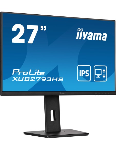 iiyama ProLite XUB2793HS-B7 pantalla para PC 68,6 cm (27") 1920 x 1080 Pixeles Full HD LED Negro