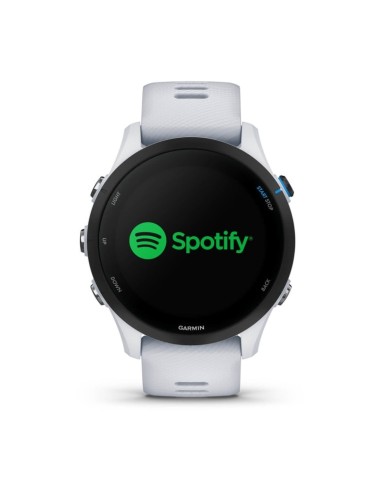 Garmin Forerunner 255 Music 3,3 cm (1.3") MIP 46 mm Digital 260 x 260 Pixeles Pantalla táctil Blanco Wifi GPS (satélite)