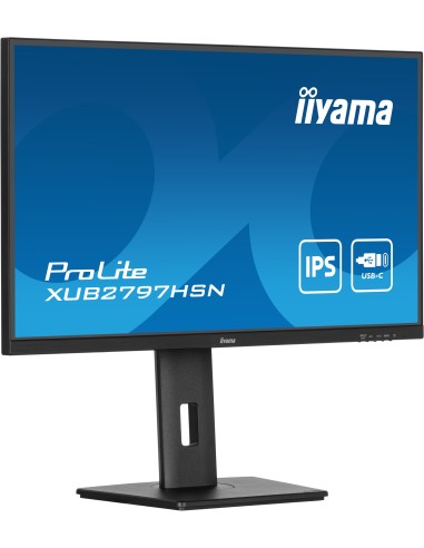 iiyama ProLite XUB2797HSN-B2 pantalla para PC 68,6 cm (27") 1920 x 1080 Pixeles Full HD LED Negro