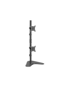 Equip Soporte de sobremesa para dos monitores verticales de 17"-32