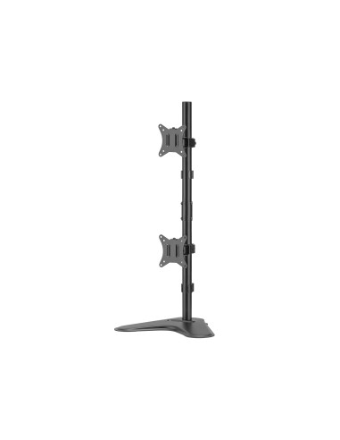 Equip Soporte de sobremesa para dos monitores verticales de 17"-32