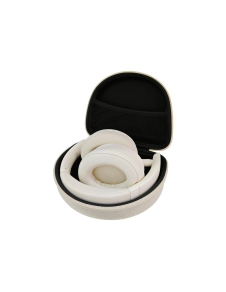 Conceptronic ALVAH02C auricular y casco Auriculares Inalámbrico y alámbrico Diadema Música Bluetooth Crema de color