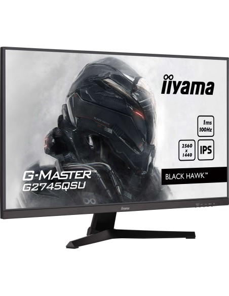 iiyama G-MASTER G2745QSU-B2 pantalla para PC 68,6 cm (27") 2560 x 1440 Pixeles Wide Quad HD LED Negro