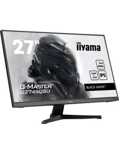 iiyama G-MASTER G2745QSU-B2 pantalla para PC 68,6 cm (27") 2560 x 1440 Pixeles Wide Quad HD LED Negro