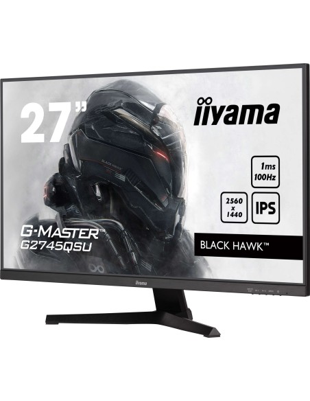 iiyama G-MASTER G2745QSU-B2 pantalla para PC 68,6 cm (27") 2560 x 1440 Pixeles Wide Quad HD LED Negro