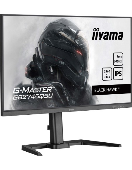 iiyama G-MASTER GB2745QSU-B2 pantalla para PC 68,6 cm (27") 2560 x 1440 Pixeles Wide Quad HD LED Negro
