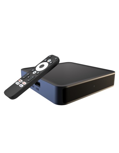 Leotec LETVBOXGC06 convertidor de Smart TV Negro 4K Ultra HD 32 GB Wifi Ethernet