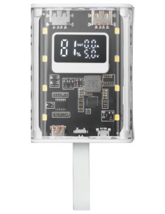 Mars Gaming MPK-10K, Power Bank Compacta 22.5W, Carga Rápida QC3.0 & PD3.0 10000mAh, Monitorización Inteligente de Batería con